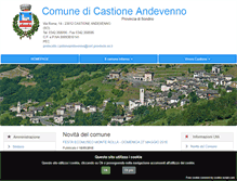 Tablet Screenshot of comune.castioneandevenno.so.it
